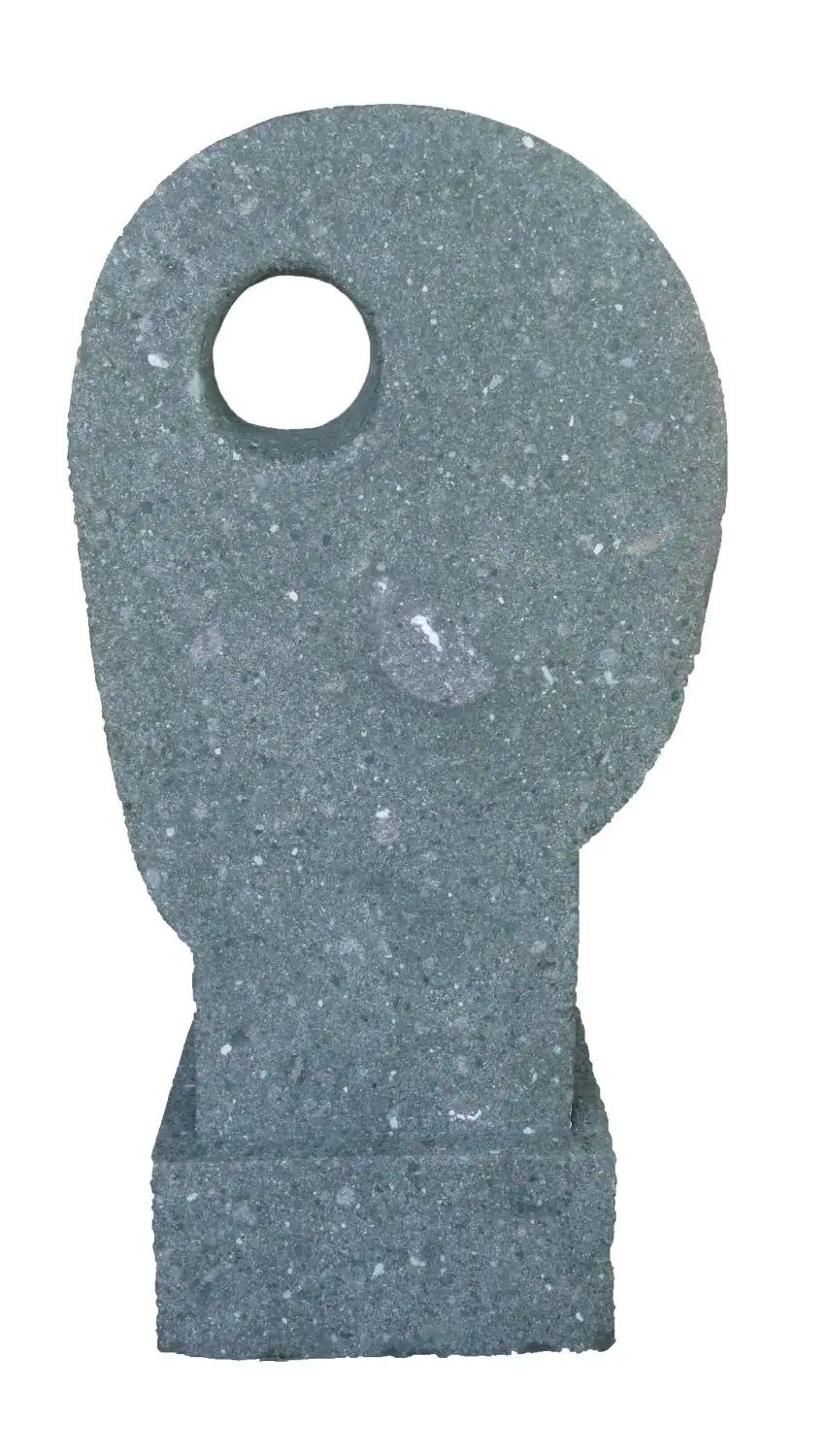  Product image 4 of the product “Abstract head, Left, 120 cm Height, Natural stone (Basanite) ”